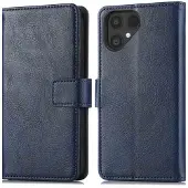 IMoshion Étui de télephone portefeuille de luxe Fairphone 6 - Bleu foncé