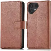 IMoshion Étui de télephone portefeuille de luxe Fairphone 6 - Marron