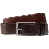 BOSS Ceinture 'Carmello' brun foncé / argent