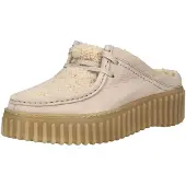 Clarks Mule sable / blanc cassé