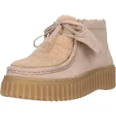 Clarks pour femme. 26182914 Chaussures en cuir beige Torhill Moss (37), Plat, Lacets, Casuel