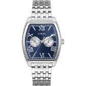 GUESS Montre à affichage analogique 'Gabriel' argent