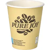 Papstar Gobelet en carton pur 0,2 litre (50x)