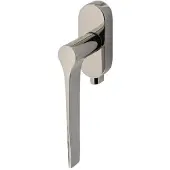 Olivari Poignée de fenêtre design Lama L Nickel verrouillable