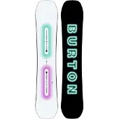 Burton - Packs (snowboard + fix) - Snowboard all mountain - Pack Custom Glow 2026 pour Homme - Blanc