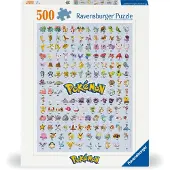 Ravensburger Puzzle 500 pièces Pokémon Pokédex première génération