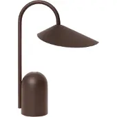 Ferm Living Arum Lampe Portable Dark Chocolate