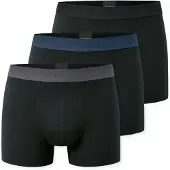 Schiesser Boxers bleu / marron / mûre / noir