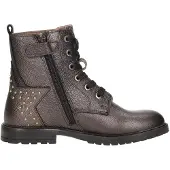 Keq Veterschoen hoog Veterschoen hoog - Donkerbruin - Maat 30