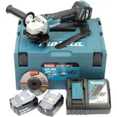 Makita DGA511RTJ Meuleuse d'angle sans fil 18,0 V - pce