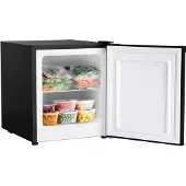 Kitchenbrothers Mini congélateur - 33L - Petit congélateur - Autonome - Compact - Noir