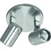 Highlight Moquerie Rain nickel 2 lumières rond