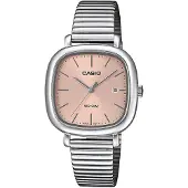 Casio Ltp-b166 23.2mm 3atm Quartz Analog Woman Watch Argenté Femme