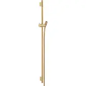 Hansgrohe Barre de douche Unica S Puro 90 cm avec flexible de douche (bronze brossé)