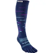 Injinji Snow Over The Calf Socks Bleu EU 40 1/2-44