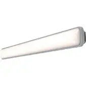 Osram Submarine Luminaire pour locaux humides, gris, 1.2M, 36W, 4000K, IP65, boîtier en polycarbonate, montage sans outil, 3000 lm, protégé contre la poussière