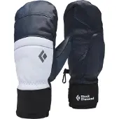 Black Diamond - Moufles de freeride en PrimaLoft&reg; - W Spark Mitts Charcoal Belay Blue pour Femme en Cuir - Taille S - Navy