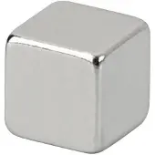 MAUL aimant au néodyme, 5 mm, force d'adhérence : 1,1 kg, argenté (10x)