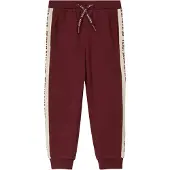 s.Oliver Pantalon bordeaux / noir / blanc cassé