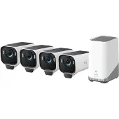 Eufy EufyCam S3 Pro Lot de 4 + HomeBase 3