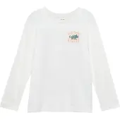 s.Oliver T-Shirt crème / bleu roi / orange / noir