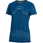 Joma Marathon Ii Short Sleeve T-shirt Bleu M Femme