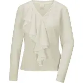 MADELEINE Chemisier blanc cassé