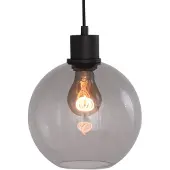 Masterlight Lampe suspendue Lazise Ø 15cm noir