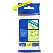 Brother TZe-C31 - Noir sur jaune fluorescent - Rouleau (1,2 cm x 5 m) 1 cassette(s) ruban laminé - pour PT-D210, D600, H110; P-Touch PT-1005, 1010, D210, D450, D800, E550, H101, P300