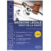 Ellipses Médecine légale, droit de la santé - 3e édition
