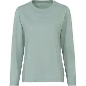 Vaude Logo Long Sleeve T-shirt Vert 38 Femme