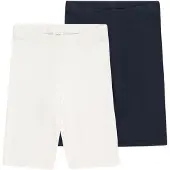 s.Oliver Leggings bleu marine / blanc