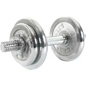 FINNLO 10kg Dumbbell Set Argenté 10 kg