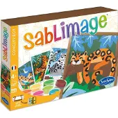 SentoSphere Jeu créatif Sablimage Concept Box Félins du Monde