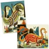 Adlibris Jeu créatif mosaïque Dinosaures,