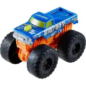 Hot Wheels Hw Monster Trucks Glowing And Rumbling Wreck Asst