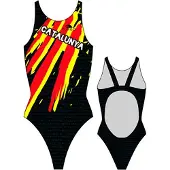 Turbo Catalonia Pro Resist Swimsuit Noir 4XL Femme