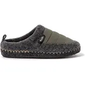 Nuvola Nuvola. Pantoufle 'Zueco New Wool' vert foncé