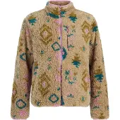 Protest Veste en polaire 'Adele' beige / olive / émeraude / rose clair