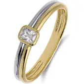 Lucardi Bague or / argent