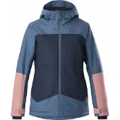 Eider - Veste isolante et imperméable - W Arias Insulated Jkt Storm Blue pour Femme - Taille L - Bleu
