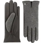 Roeckl Gants 'GRÜNWALD' bleu fumé / gris / anthracite / gris foncé