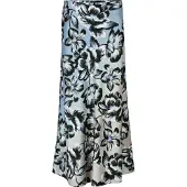 MADELEINE Jupe bleu / noir / blanc
