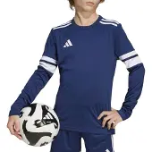 Adidas Squadra 25 Long Sleeve T-shirt Bleu 15-16 Years Enfants