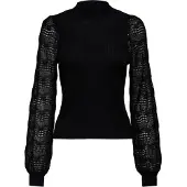 ONLY Pull-over 'ONLANNELINA' noir