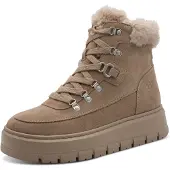 Tamaris Bottines à lacets noisette
