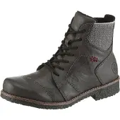 Rieker Bottines à lacets gris foncé