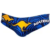 Turbo Australia Swimming Brief Bleu S Homme
