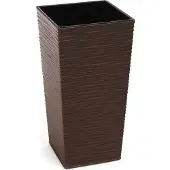 Lamela Flowerpot 590-83, plastic, Ø 30 cm, brown