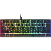 Speedlink LETOS RGB 60% schwarz / Gaming-Tastatur / Membran / RGB / USB-A / US-Layout